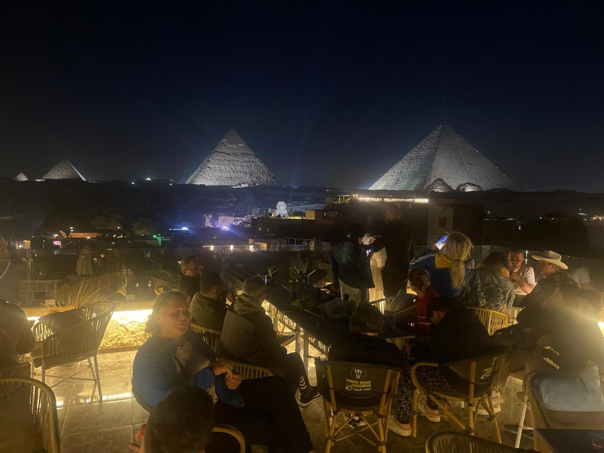 City Pyramids Inn Kafret el-Gabal Exteriör bild