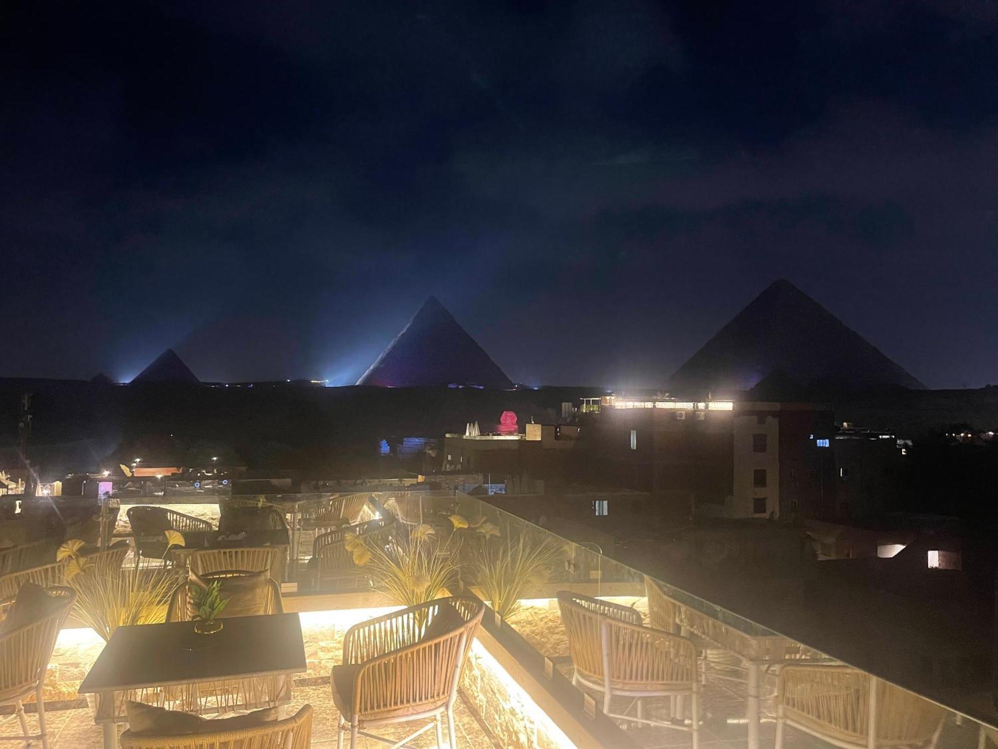 City Pyramids Inn Kafret el-Gabal Exteriör bild