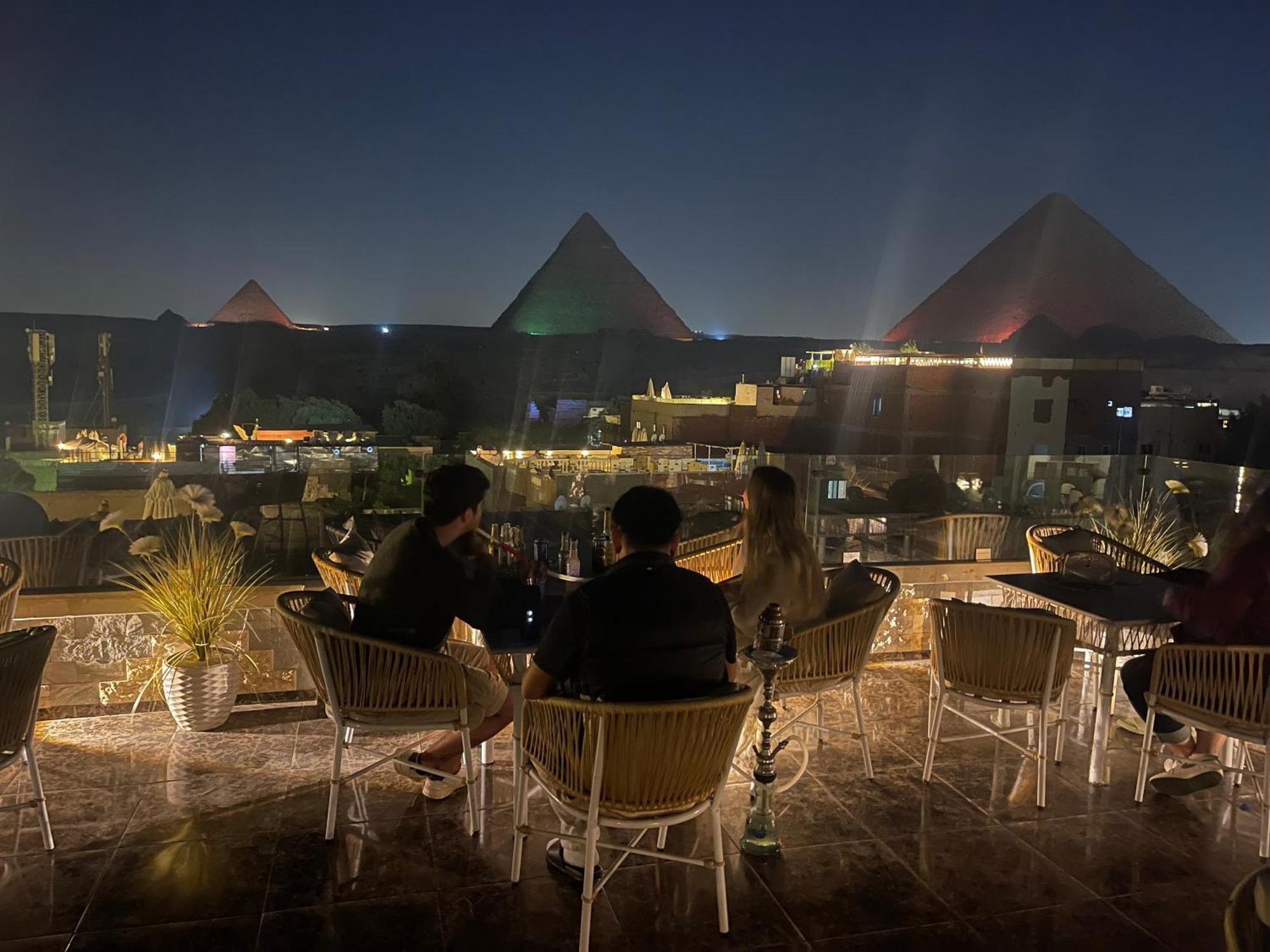 City Pyramids Inn Kafret el-Gabal Exteriör bild