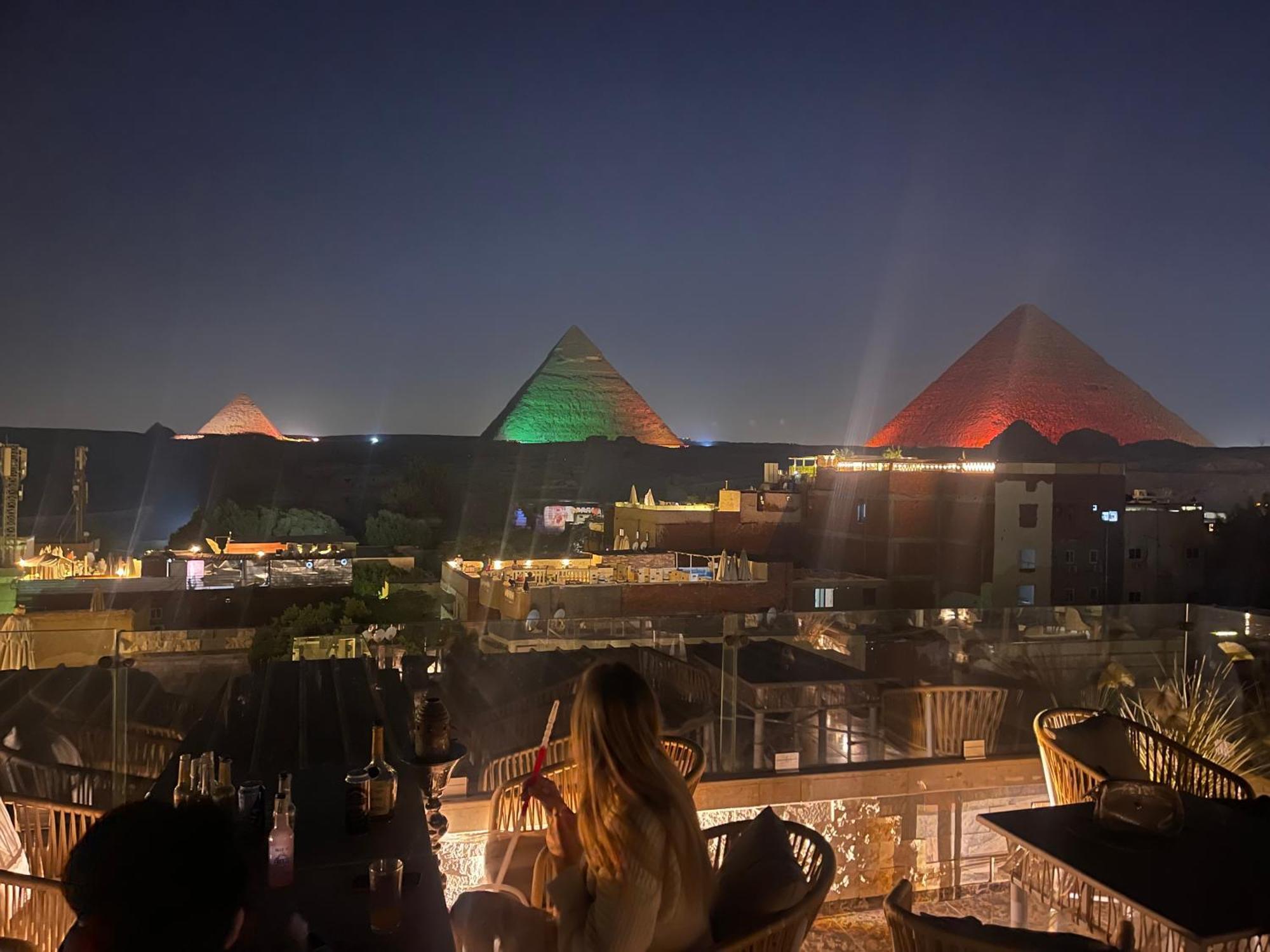 City Pyramids Inn Kafret el-Gabal Exteriör bild