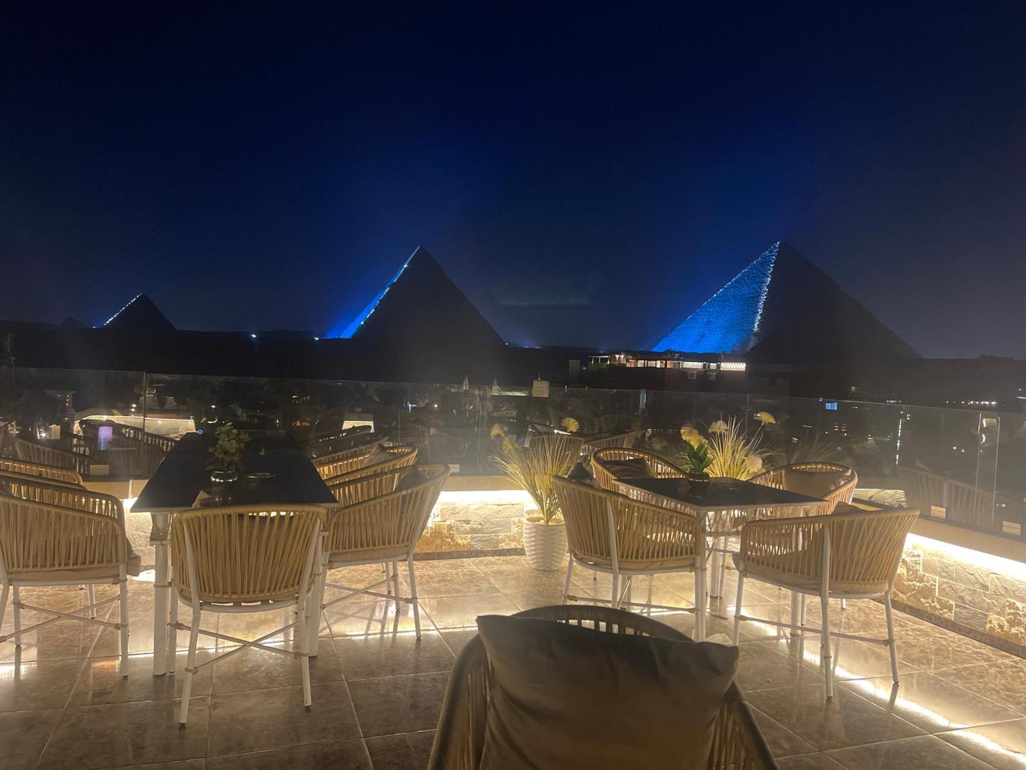 City Pyramids Inn Kafret el-Gabal Exteriör bild