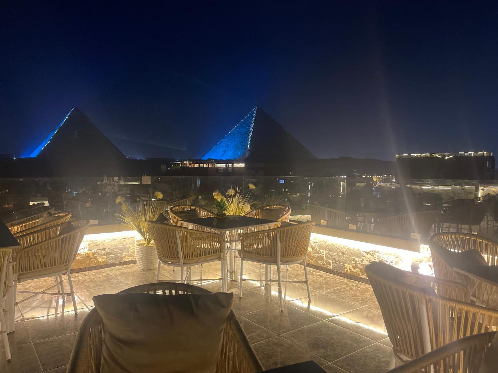 City Pyramids Inn Kafret el-Gabal Exteriör bild