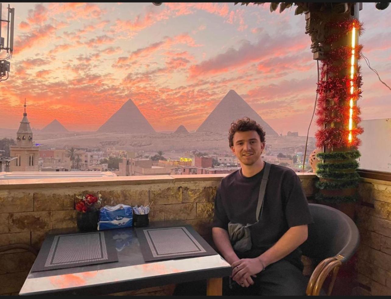 City Pyramids Inn Kafret el-Gabal Exteriör bild